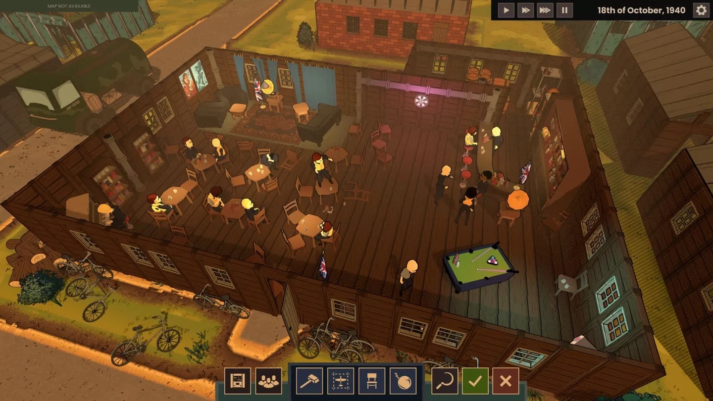 法国漫画风格基地建设《Ground of Aces》发表，打造属于自己的二战航空基地