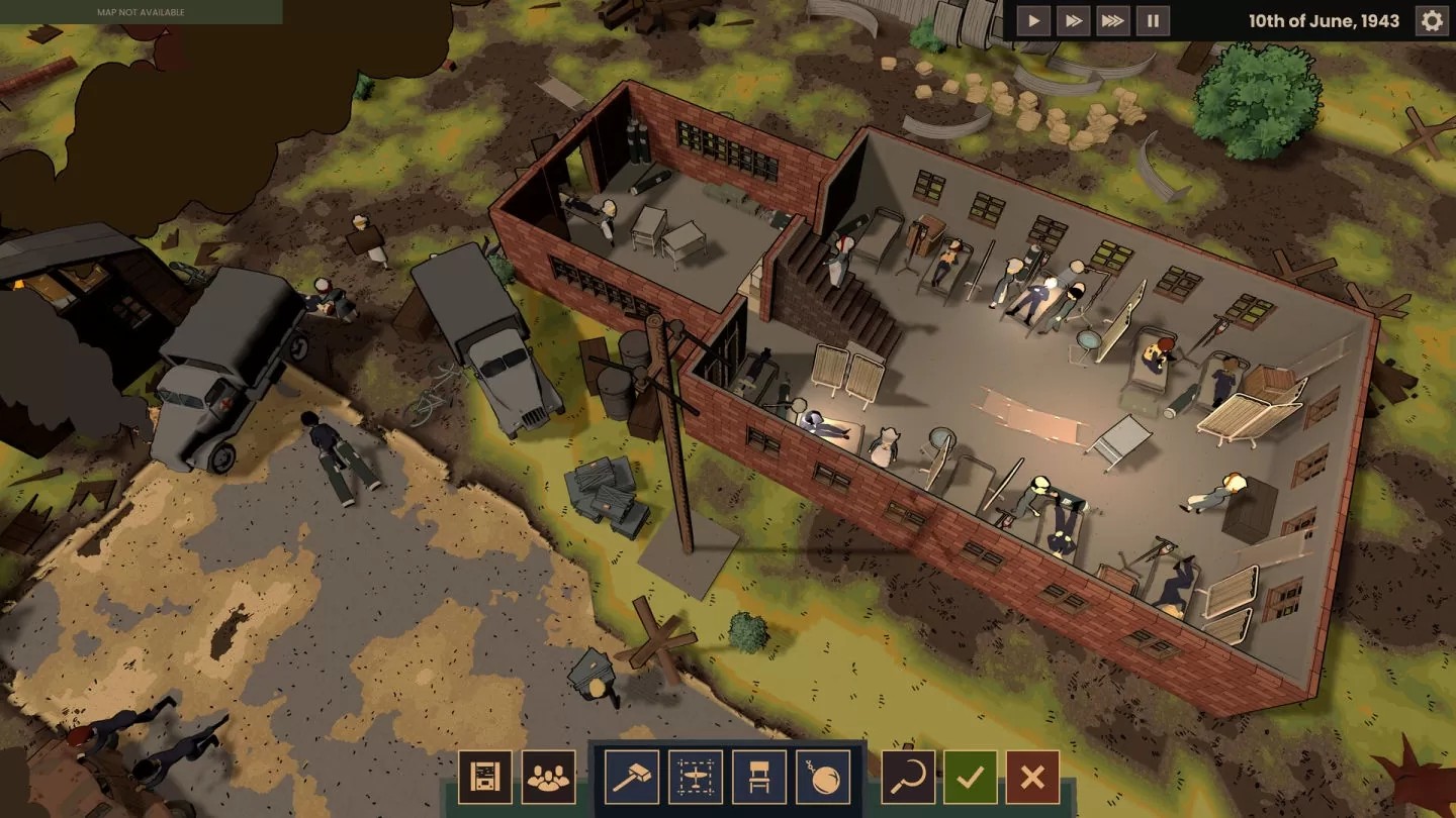 法国漫画风格基地建设《Ground of Aces》发表，打造属于自己的二战航空基地