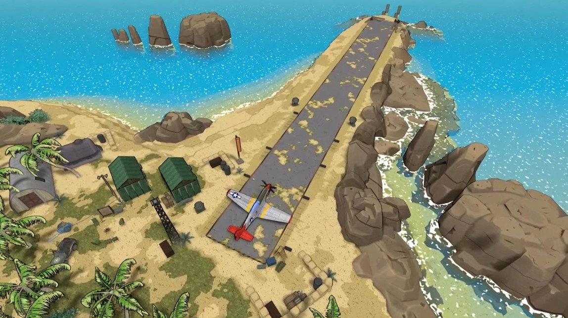 法国漫画风格基地建设《Ground of Aces》发表，打造属于自己的二战航空基地